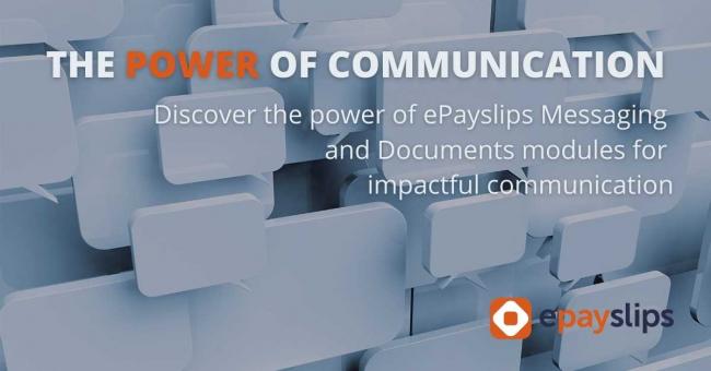 epayslips power of communication