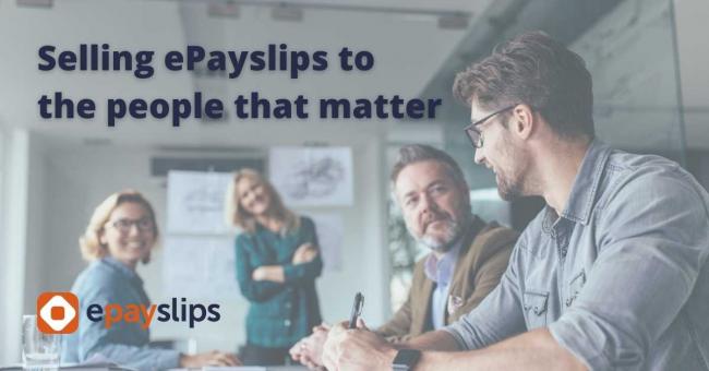 Selling ePayslips to the people that matter